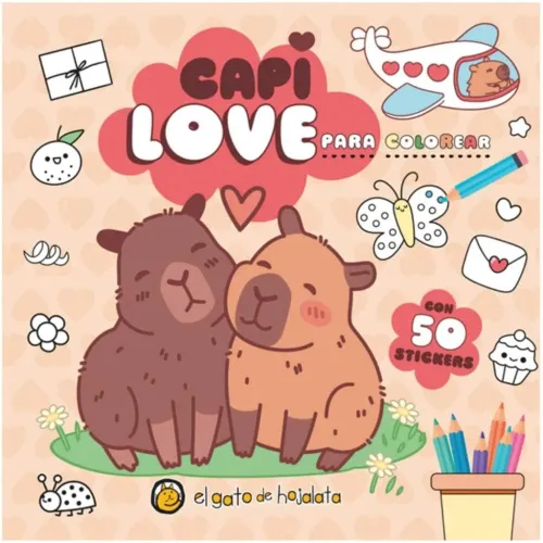 EL GATO DE HOJALATA Capi Love Para Colorear