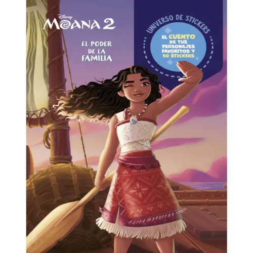 EL GATO DE HOJALATA Universo De Stickers - El Poder De La Familia (Moana 2)