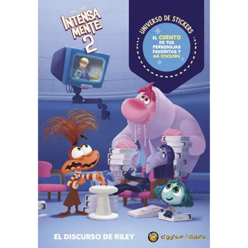 EL GATO DE HOJALATA Universo De Stickers - El Discurso De Riley (Intensamente 2)