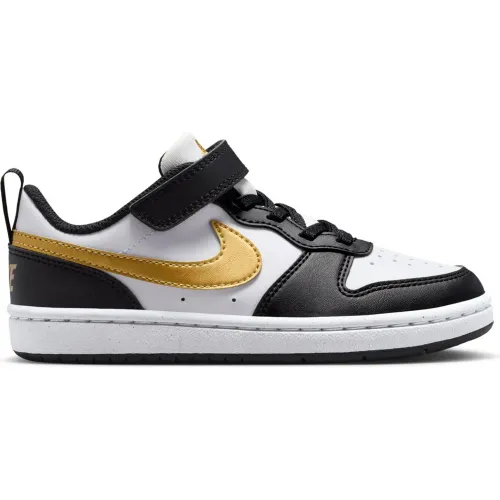 Nike Negro de Niña / Niño modelo Zapatillas Urbanas Niños Court Borough Low Recraft negros blancos textiles niña 2025120316093442339 Textil Eva