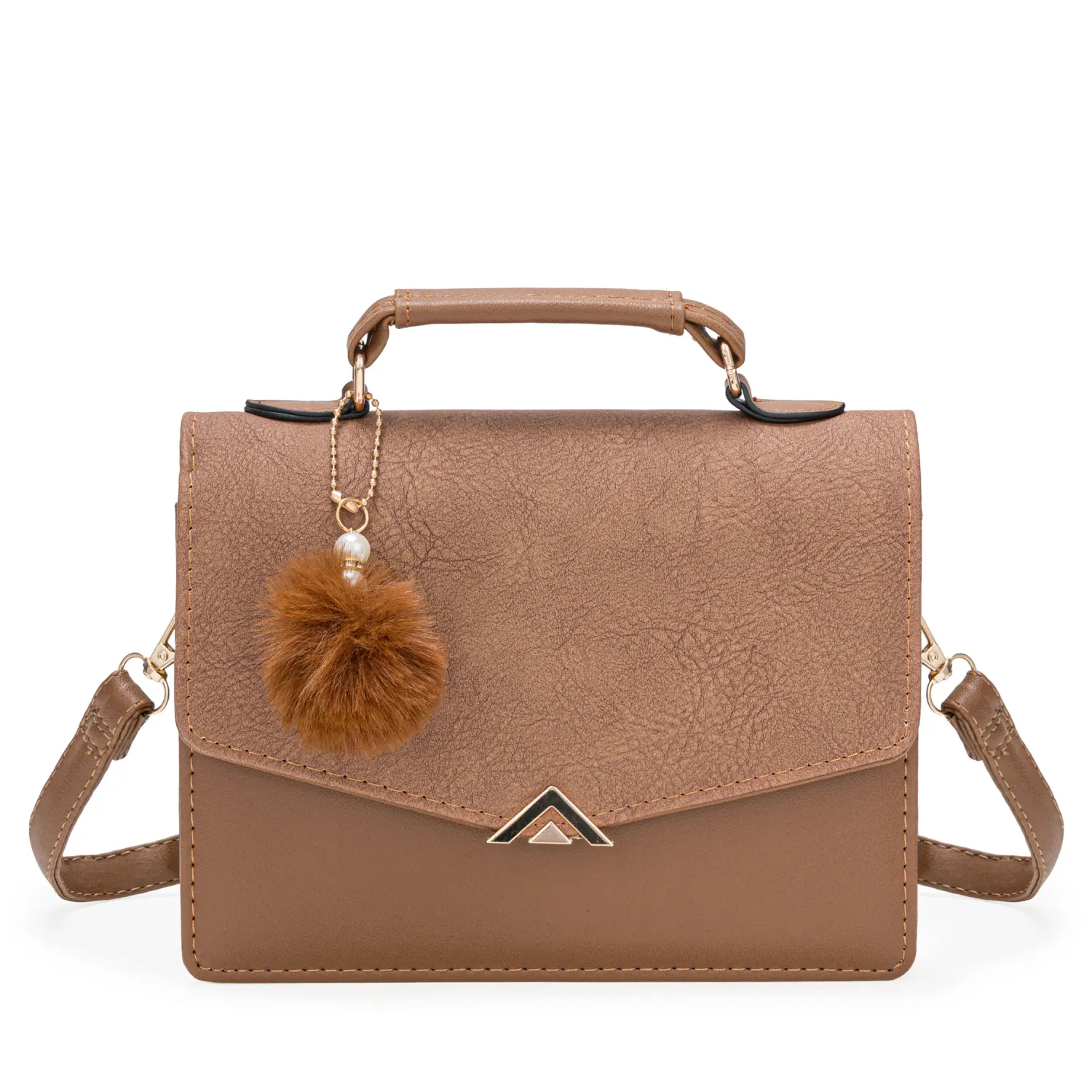 Cartera Limoni De Vestir Luffy color marron claro | Platanitos