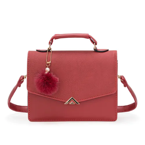 Cartera Limoni De Vestir Luffy color rojo | Platanitos