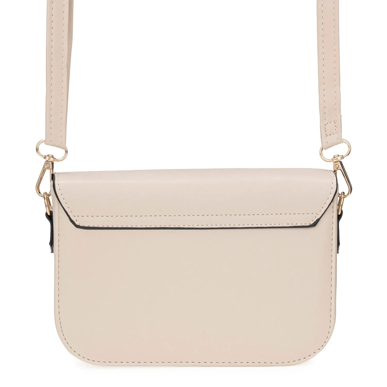 Cartera Limoni De Vestir Mena color beige | Platanitos