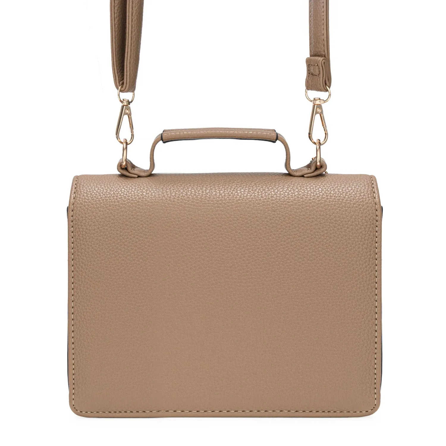 Cartera Limoni De Vestir Nesso color topo | Platanitos