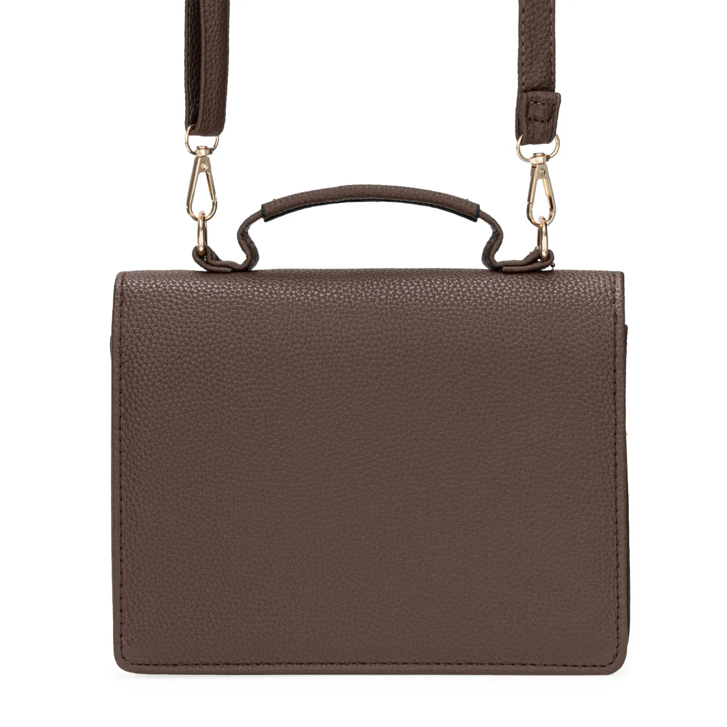 Cartera Limoni De Vestir Nesso color marron oscuro. | Platanitos