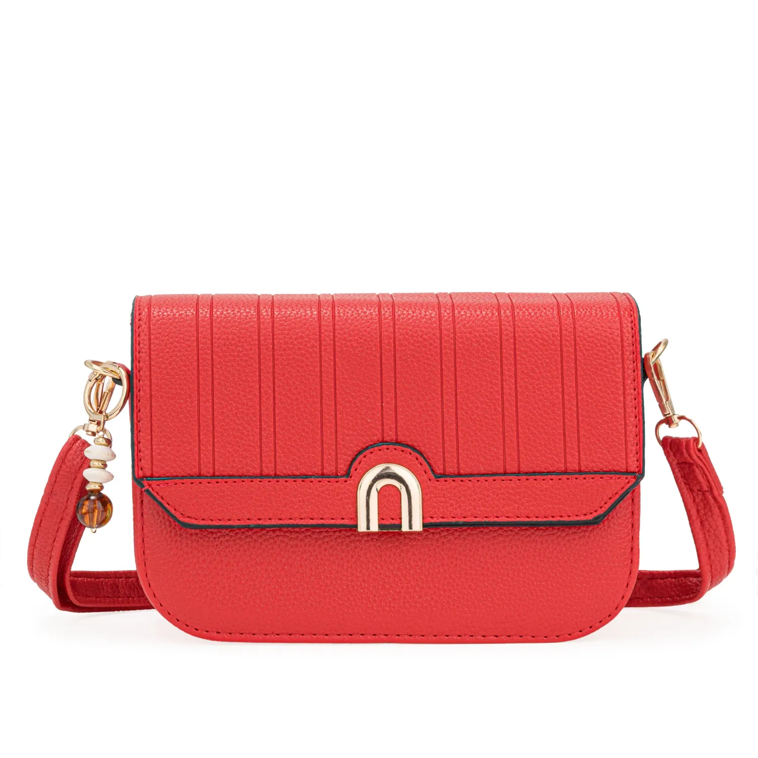 Cartera Limoni De Vestir Amarillis color rojo | Platanitos