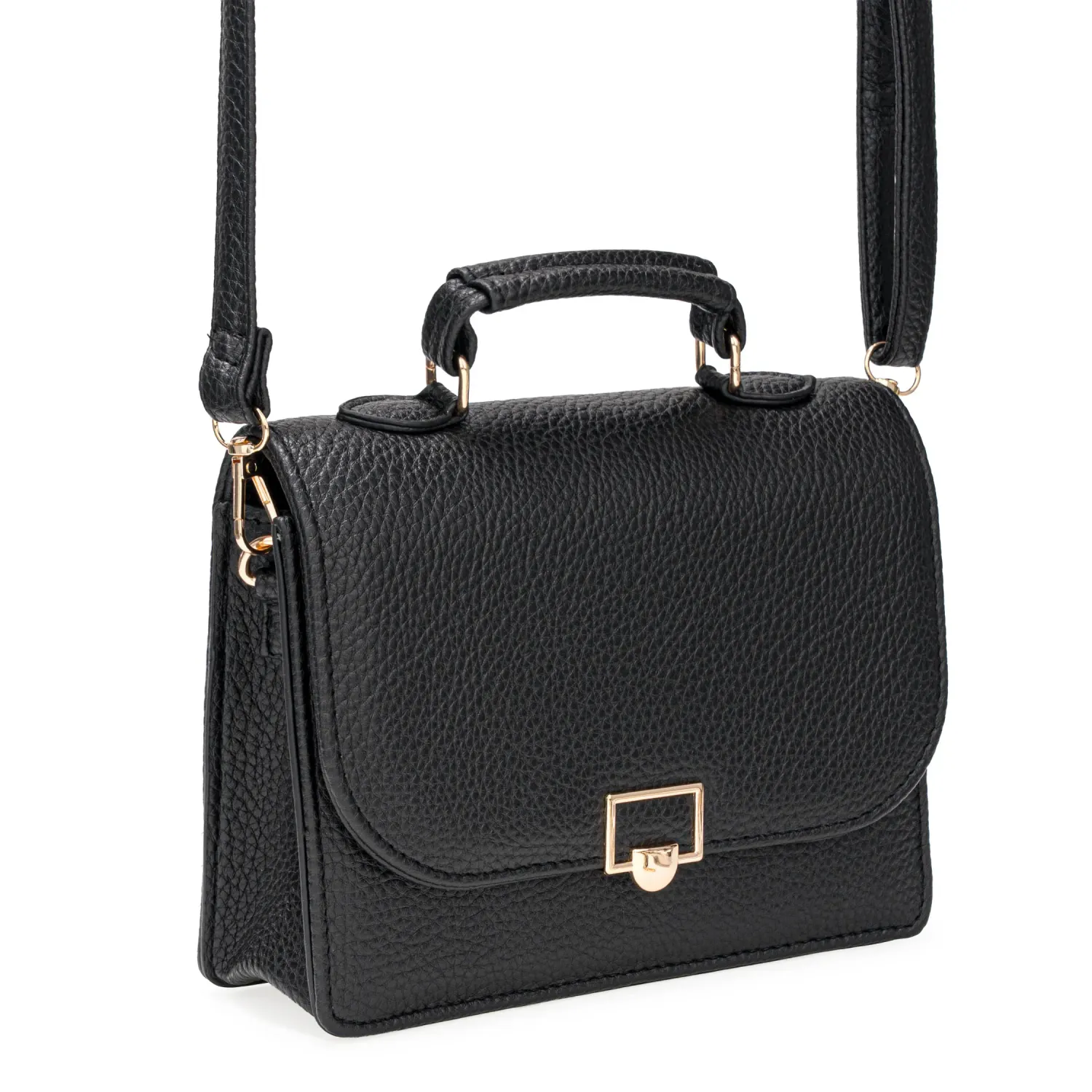 Cartera Limoni De Vestir Fernanda color negro | Platanitos