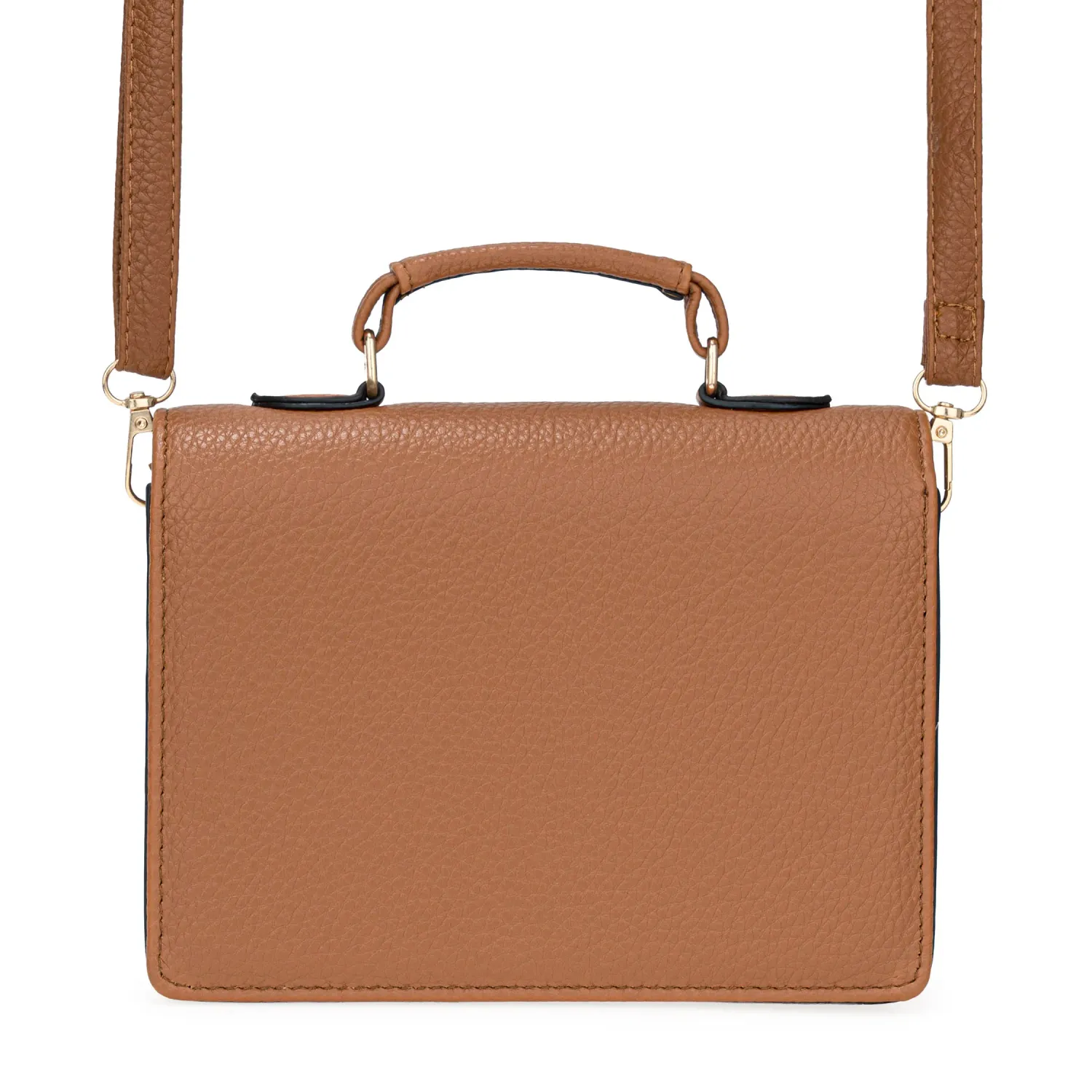 Cartera Limoni De Vestir Fernanda color camel | Platanitos