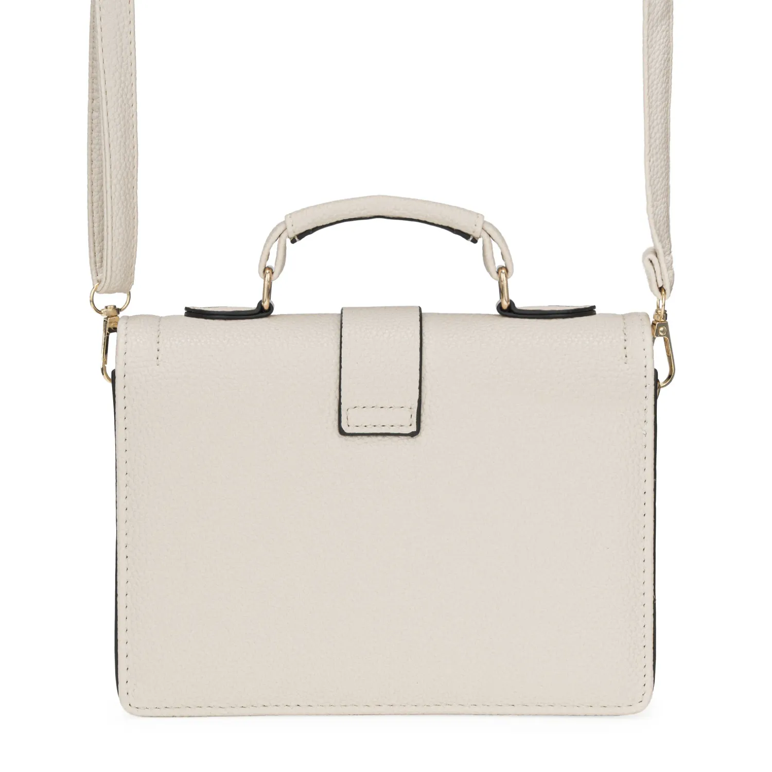 Cartera Limoni De Vestir Nadia color off white | Platanitos