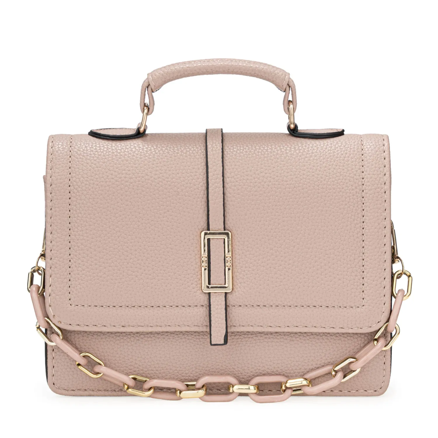 Cartera Limoni De Vestir Nohemi color rosado | Platanitos