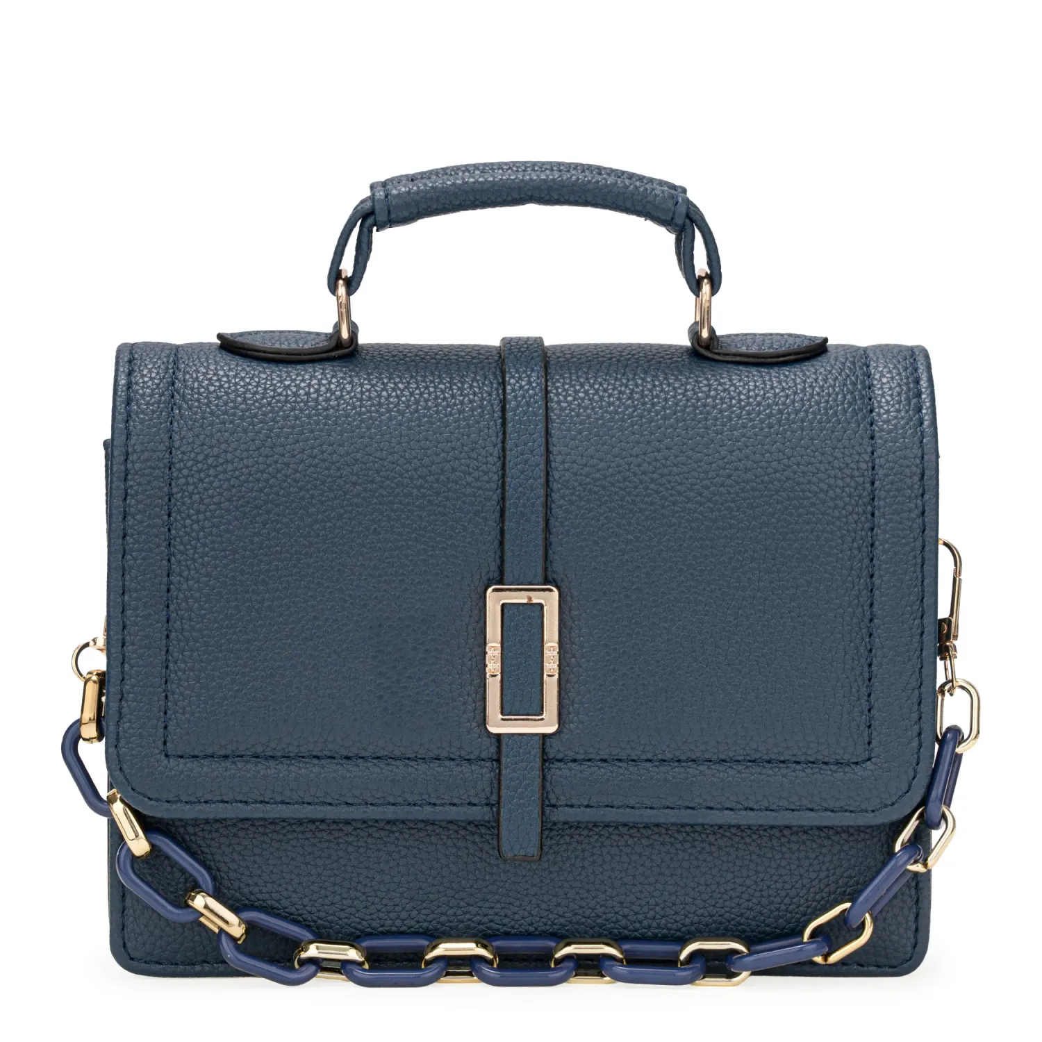 Cartera Limoni De Vestir Nohemi color azul | Platanitos