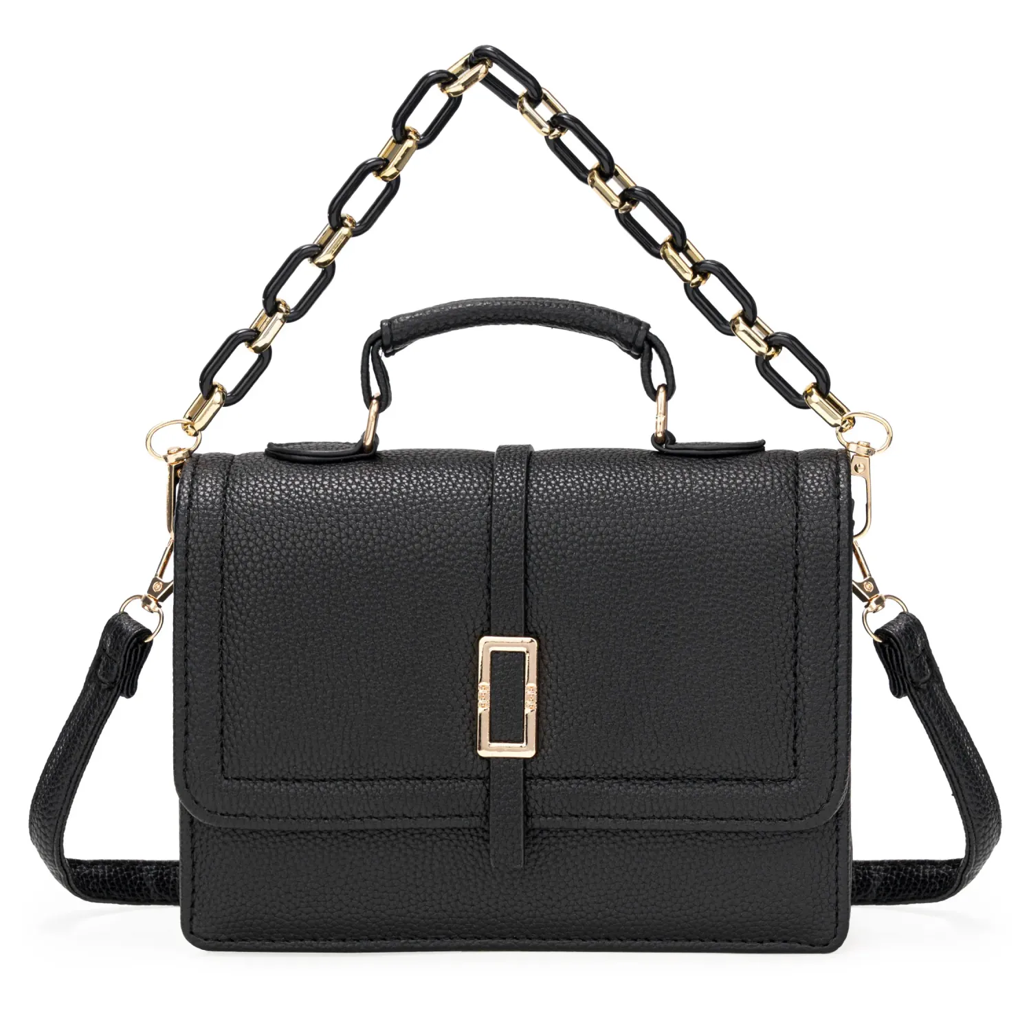 Cartera Limoni De Vestir Nohemi color negro | Platanitos
