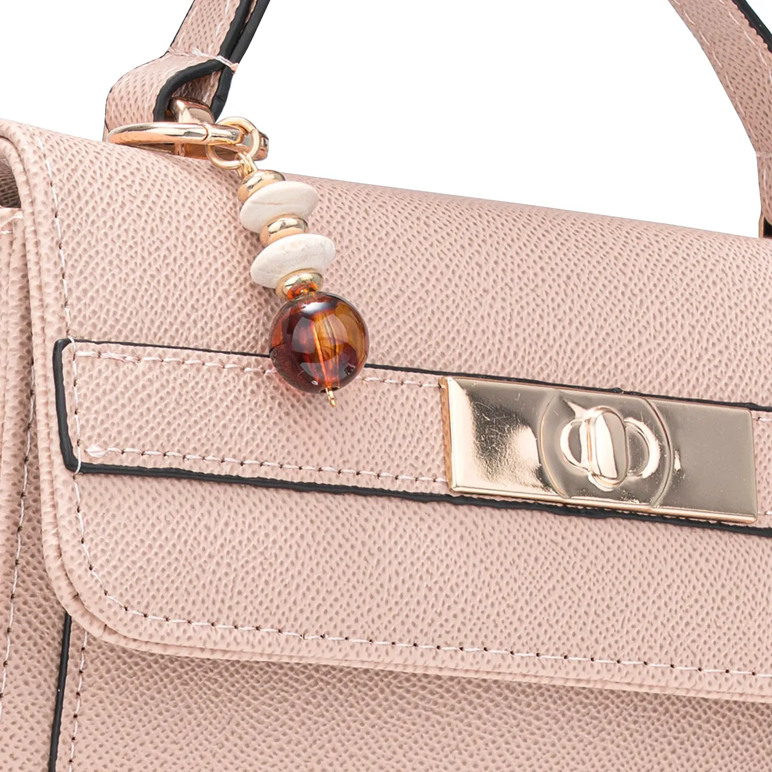 Cartera Limoni De Vestir Catalina color nude | Platanitos