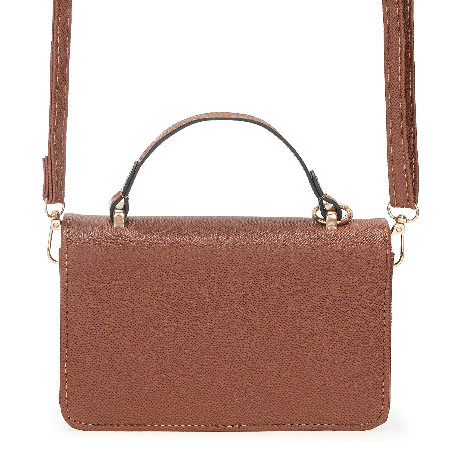 Cartera Limoni De Vestir Catalina color marron | Platanitos