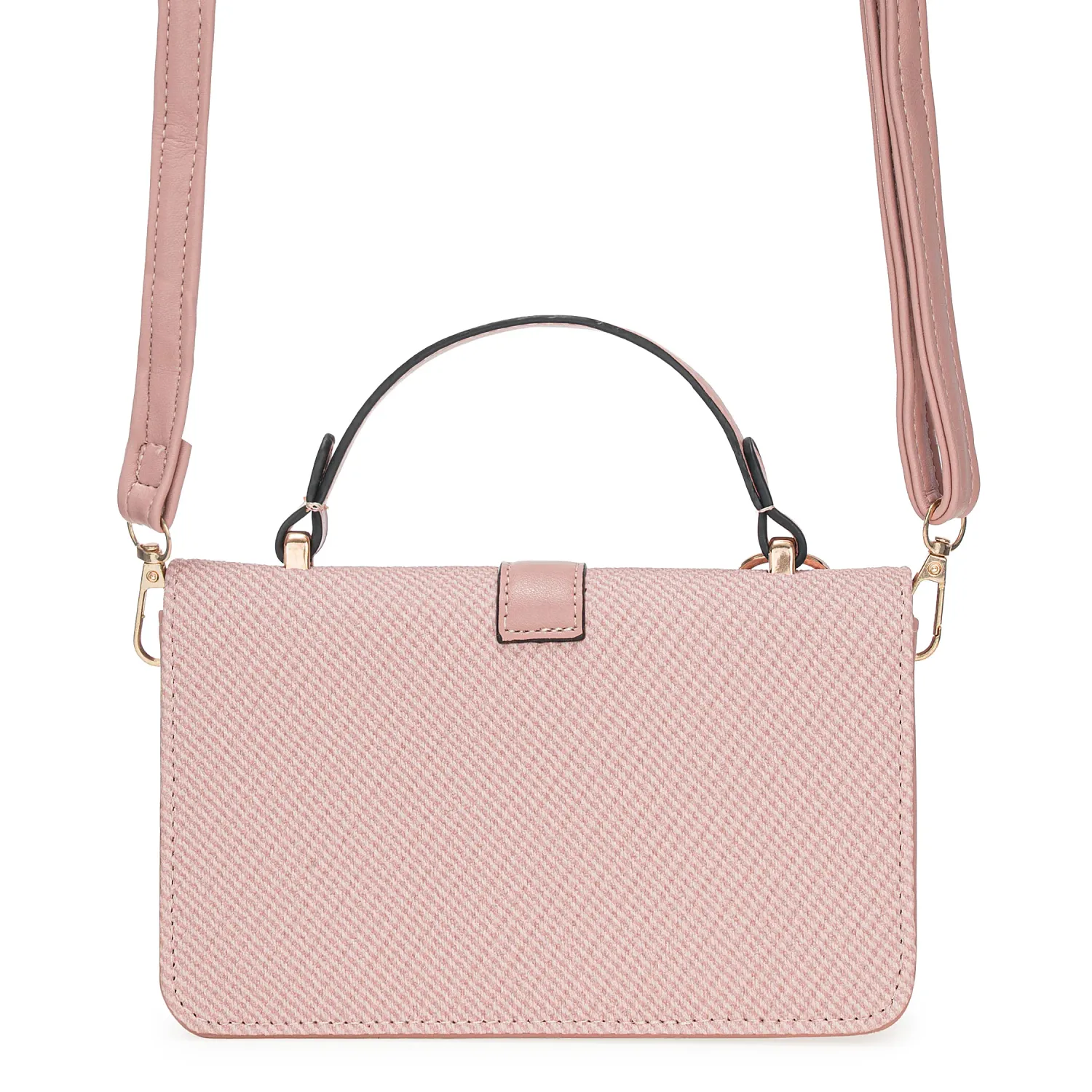 Cartera Limoni De Vestir Jolie color rosado | Platanitos