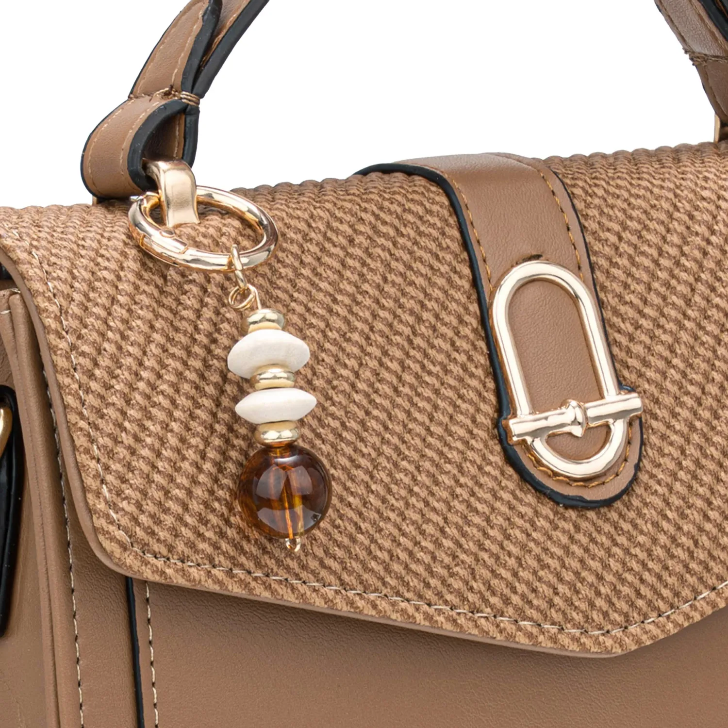 Cartera Limoni De Vestir Jolie color marron | Platanitos