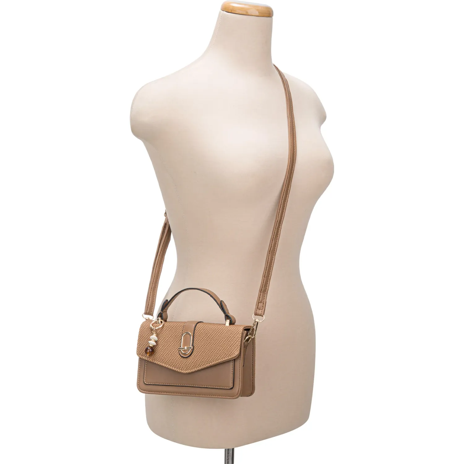 Cartera Limoni De Vestir Jolie color marron | Platanitos