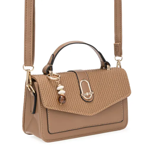 Cartera Limoni De Vestir Jolie color marron | Platanitos