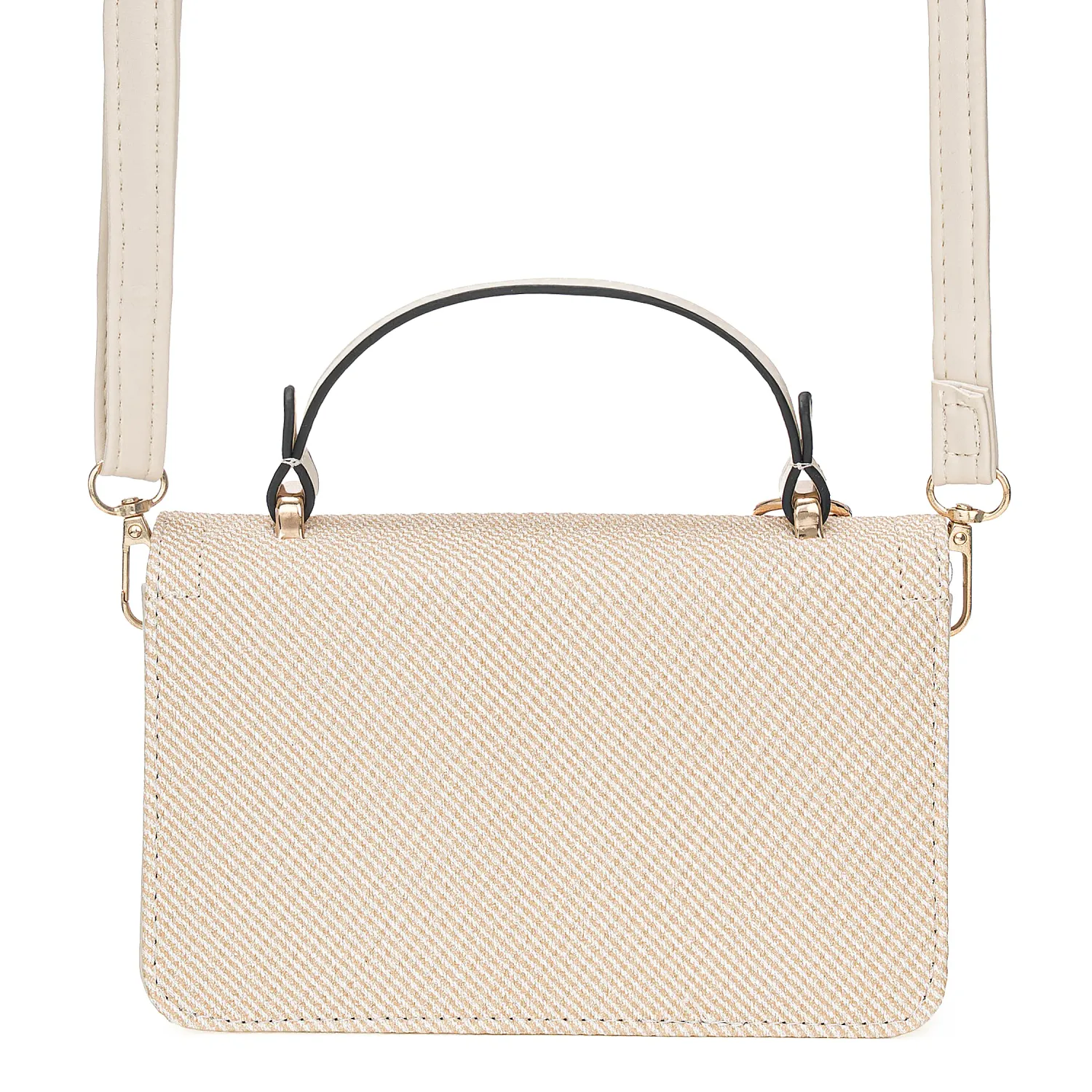 Cartera Limoni De Vestir Sasha color off white | Platanitos