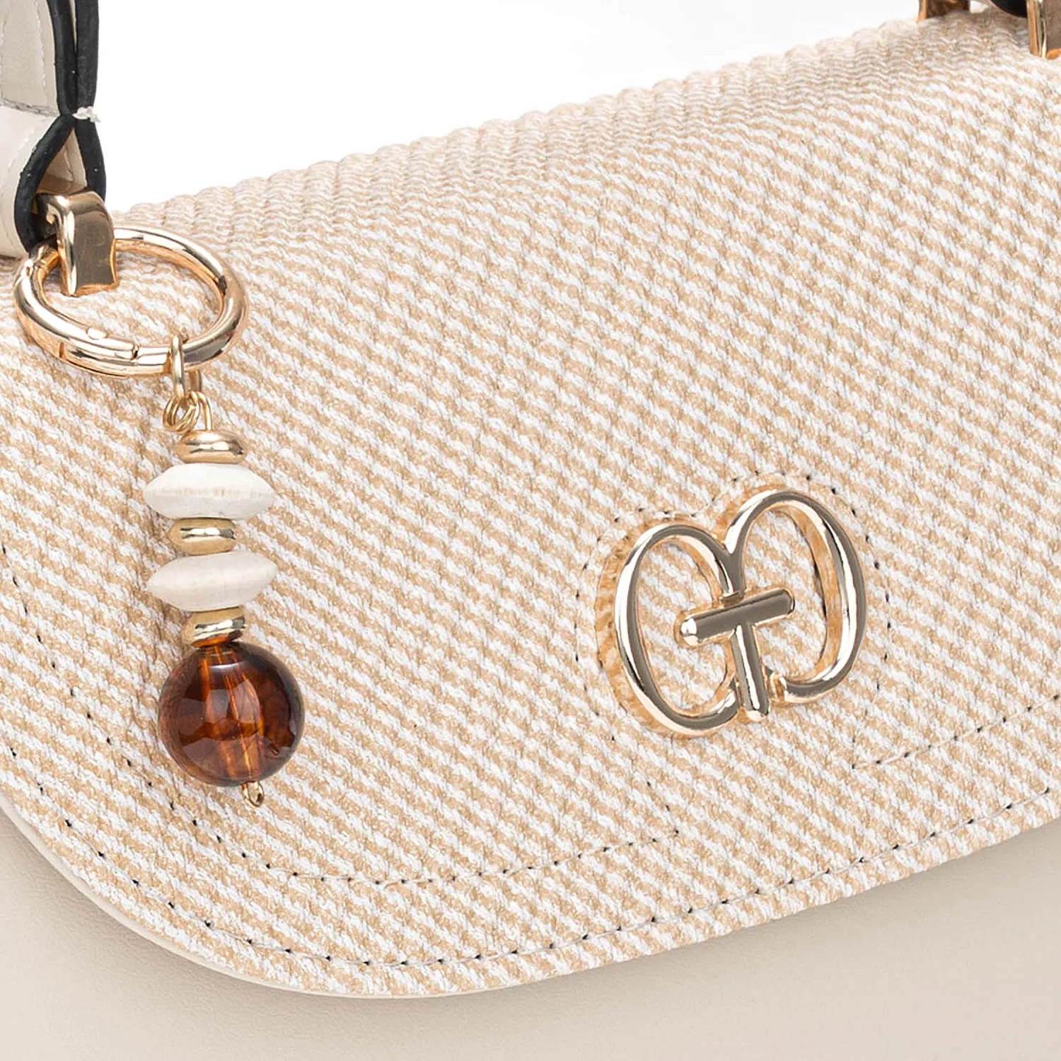 Cartera Limoni De Vestir Sasha color off white | Platanitos