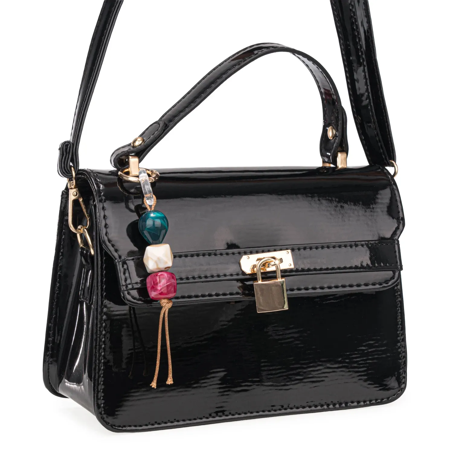 Cartera Limoni De Vestir Jadis color negro | Platanitos