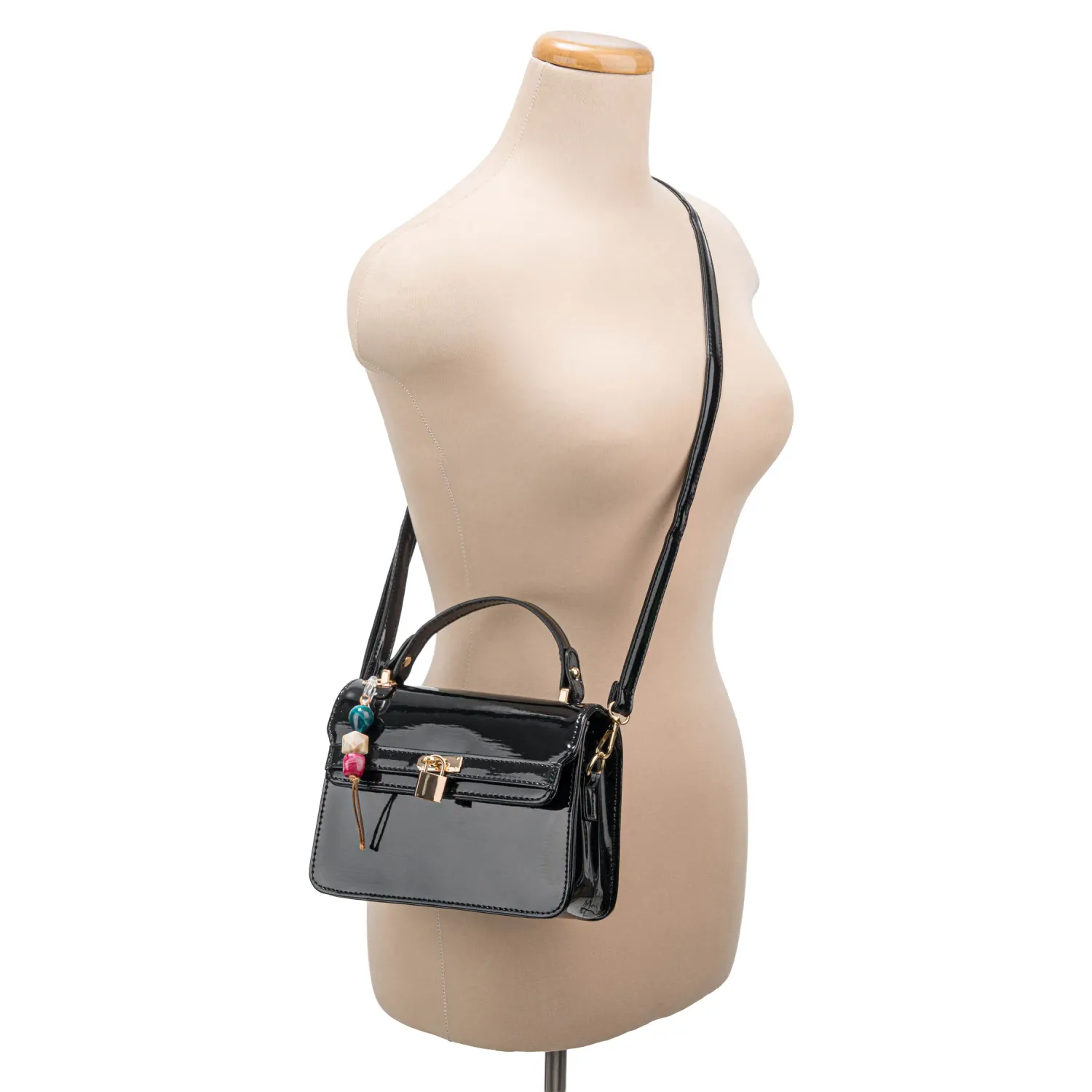 Cartera Limoni De Vestir Jadis color negro | Platanitos