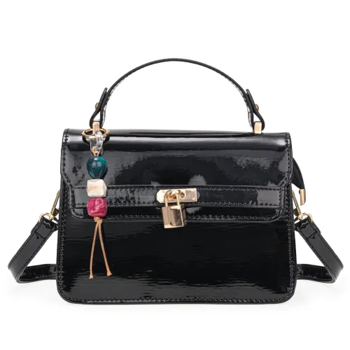 Cartera Limoni De Vestir Jadis color negro | Platanitos