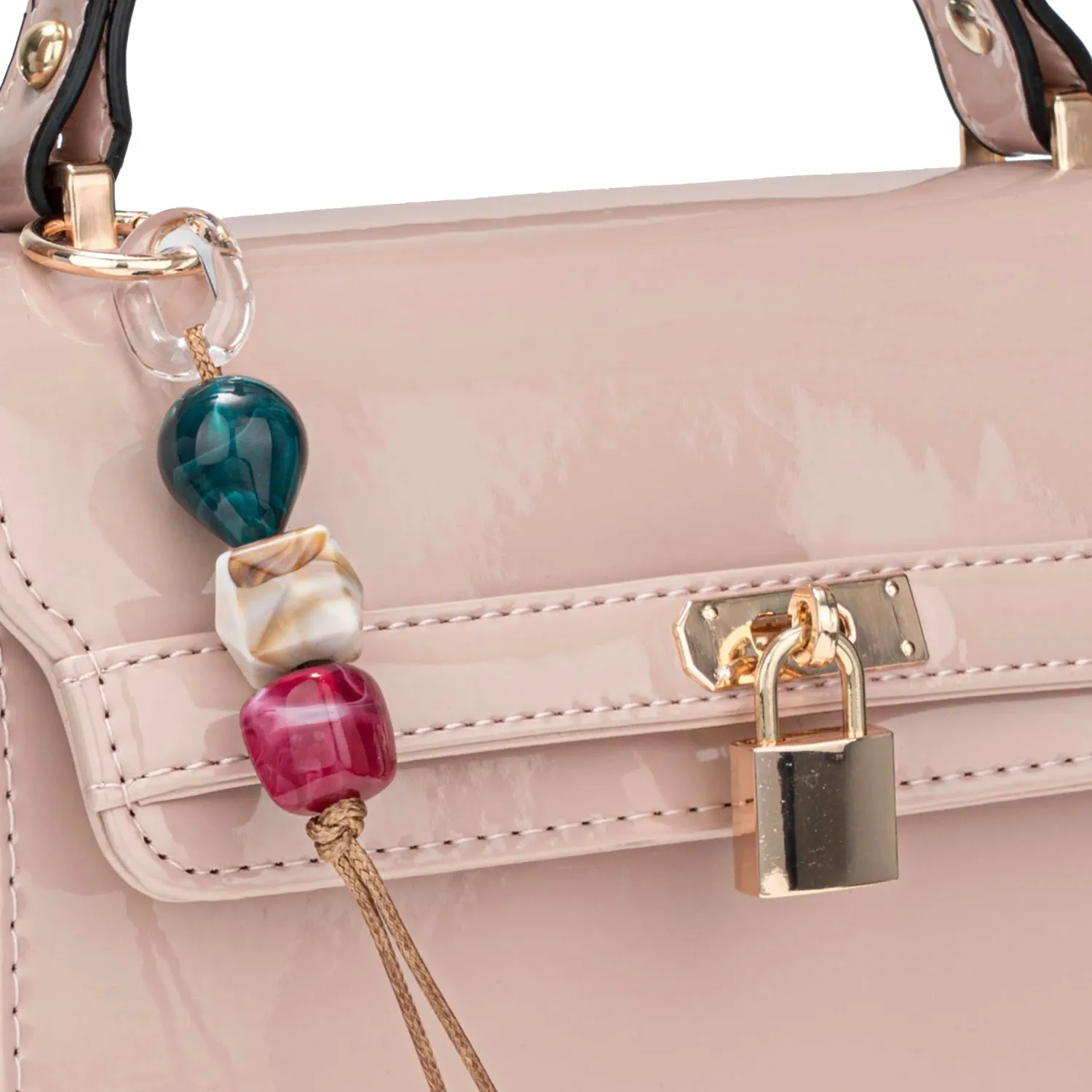 Cartera Limoni De Vestir Jadis color rosado | Platanitos