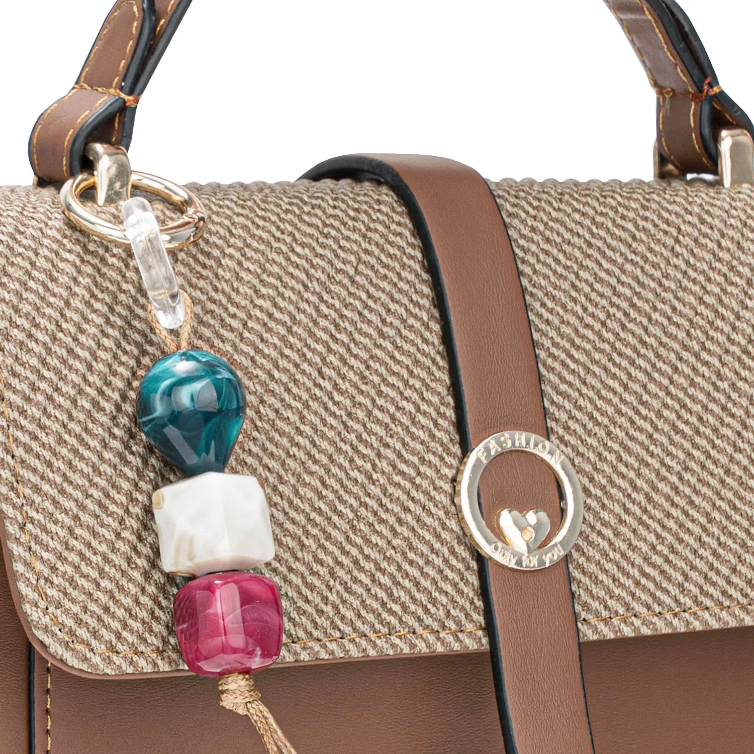 Cartera Limoni De Vestir Silvia color marron | Platanitos