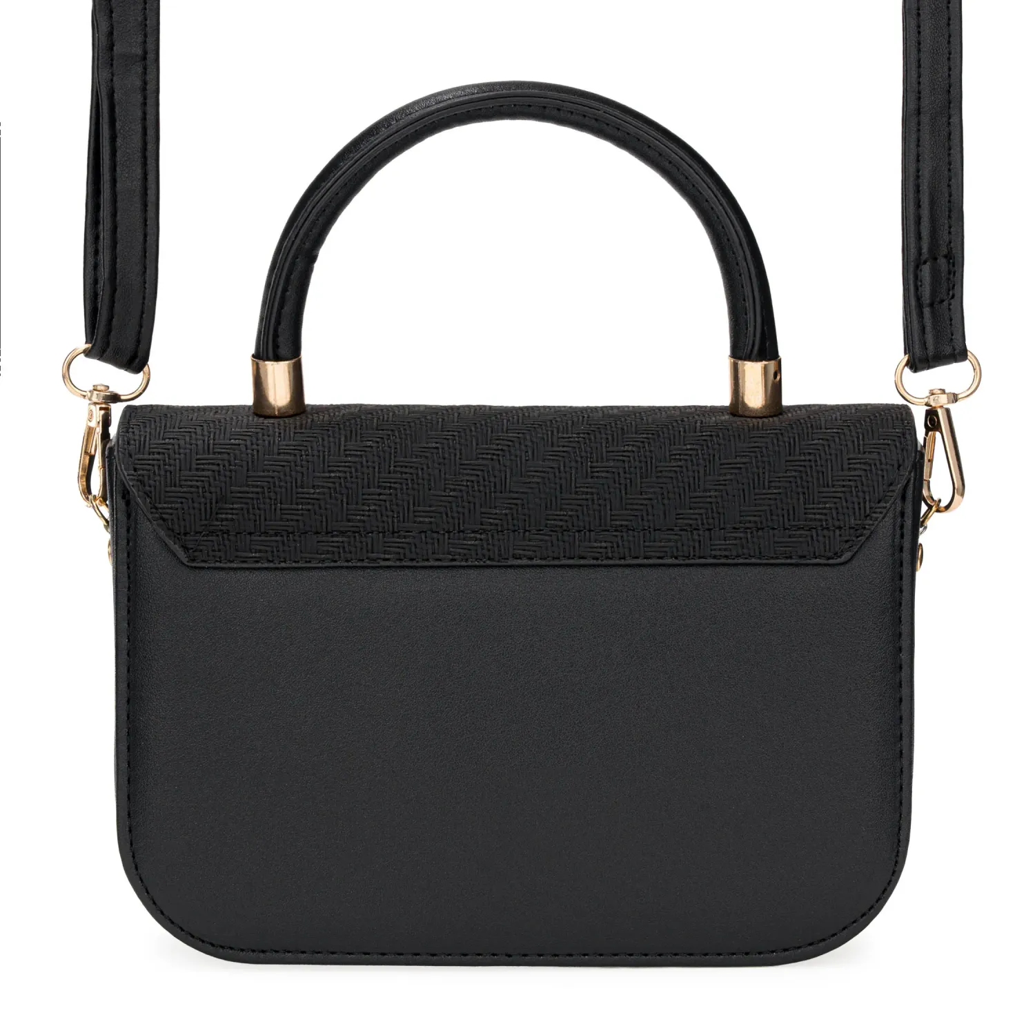 Cartera Limoni De Vestir Alessia color negro | Platanitos
