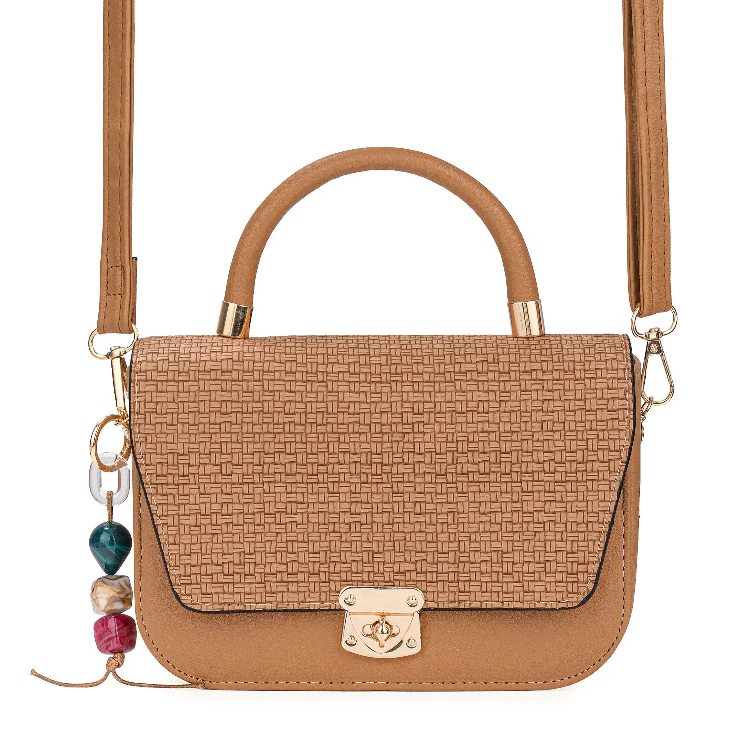 LIMONI Cartera Limoni De Vestir Francesca color tan | Platanitos
