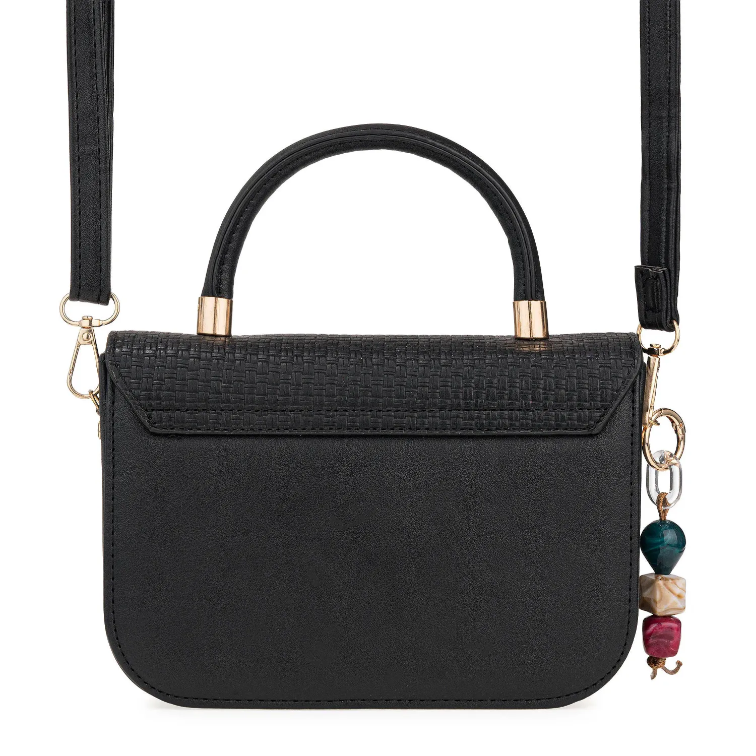 Cartera Limoni De Vestir Francesca color negro | Platanitos