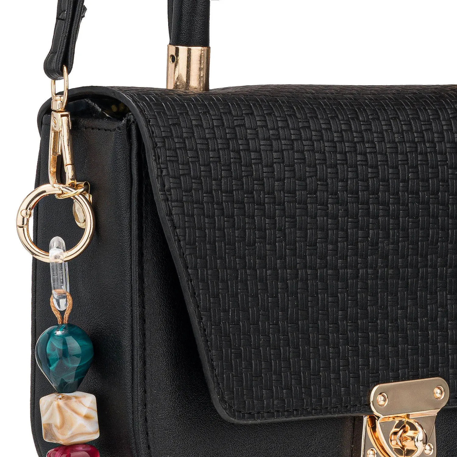 Cartera Limoni De Vestir Francesca color negro | Platanitos