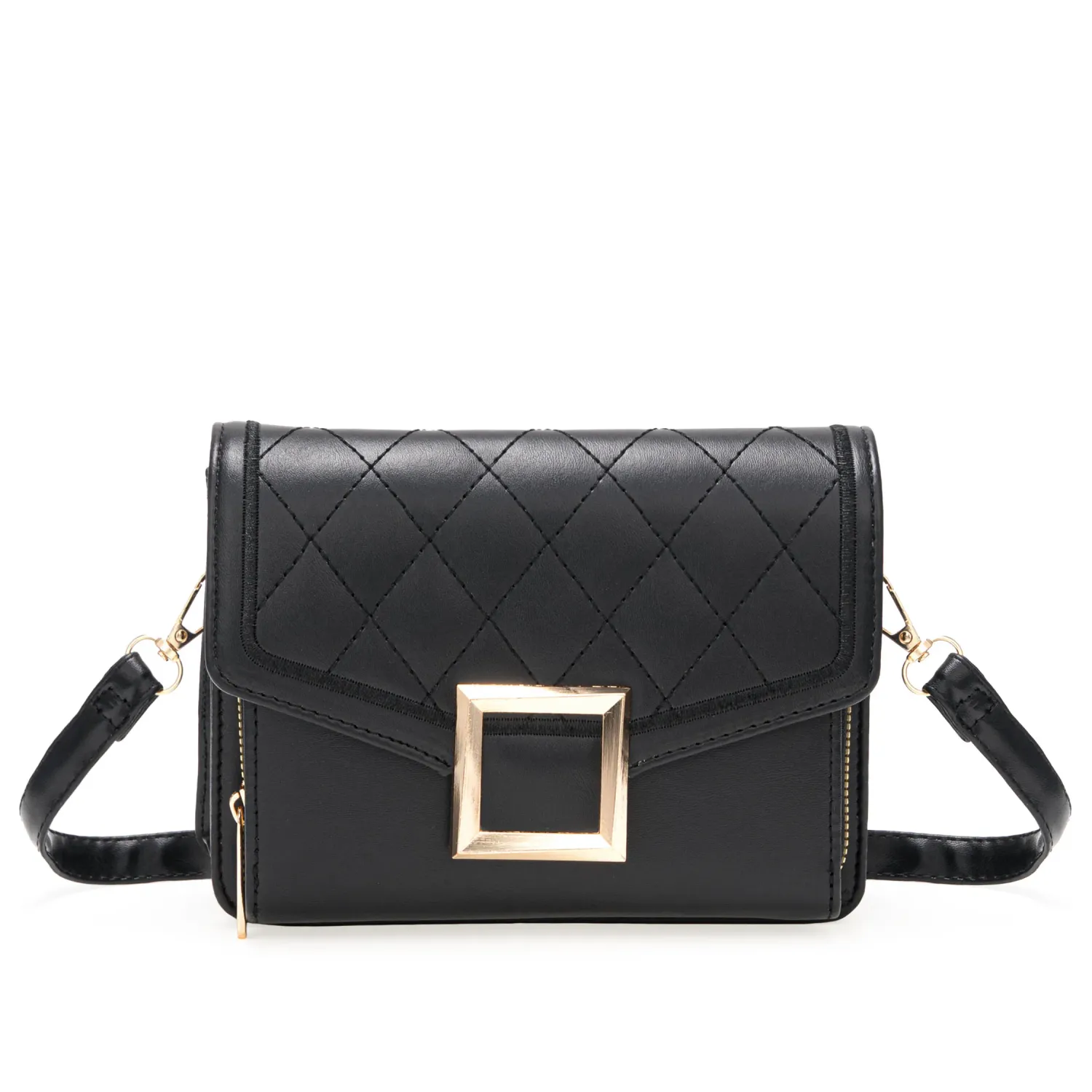 Cartera Limoni De Vestir Zoe color negro | Platanitos