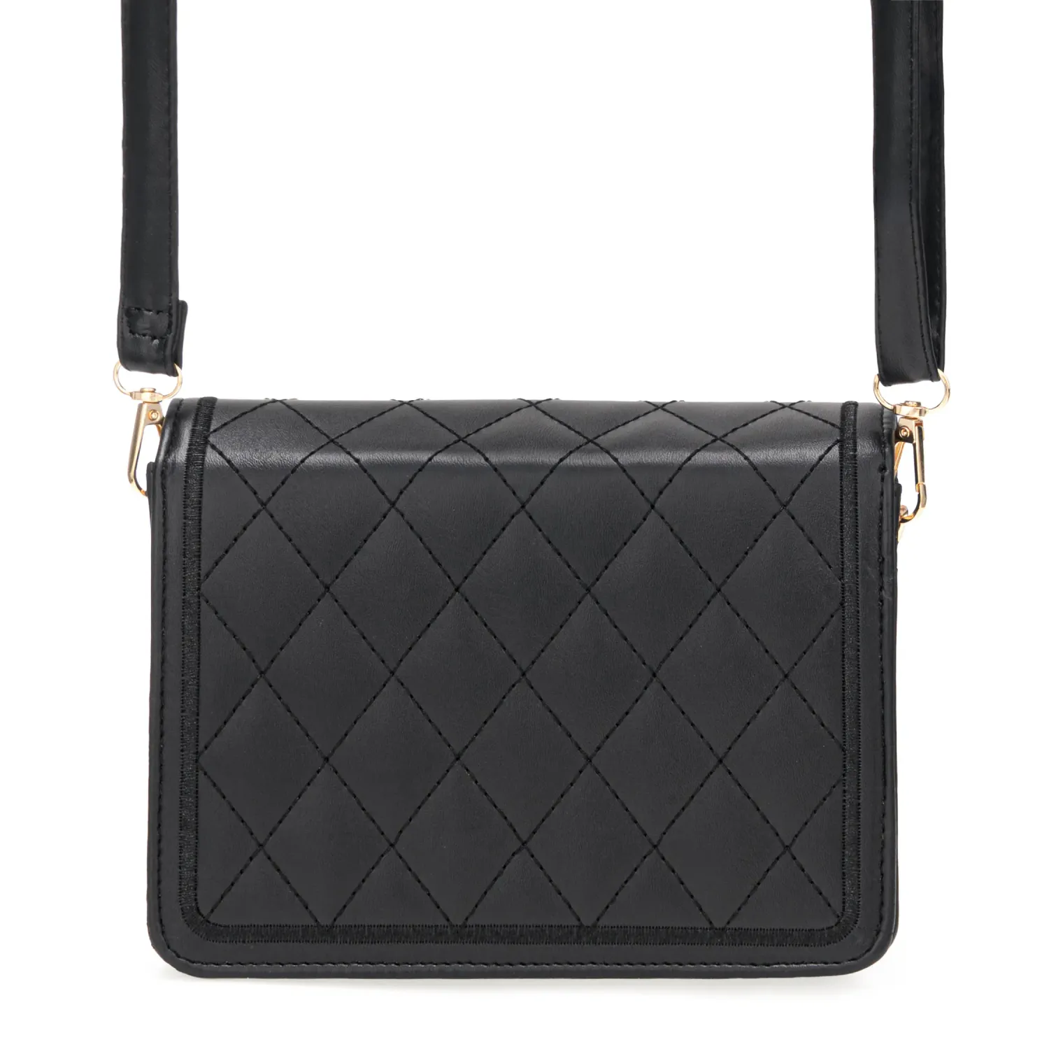 Cartera Limoni De Vestir Zoe color negro | Platanitos