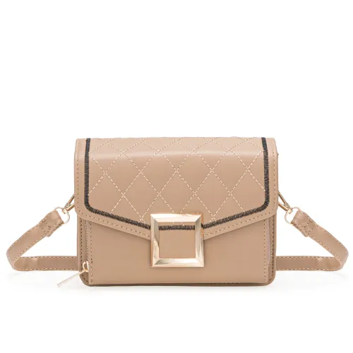 Cartera Limoni De Vestir Zoe color beige | Platanitos