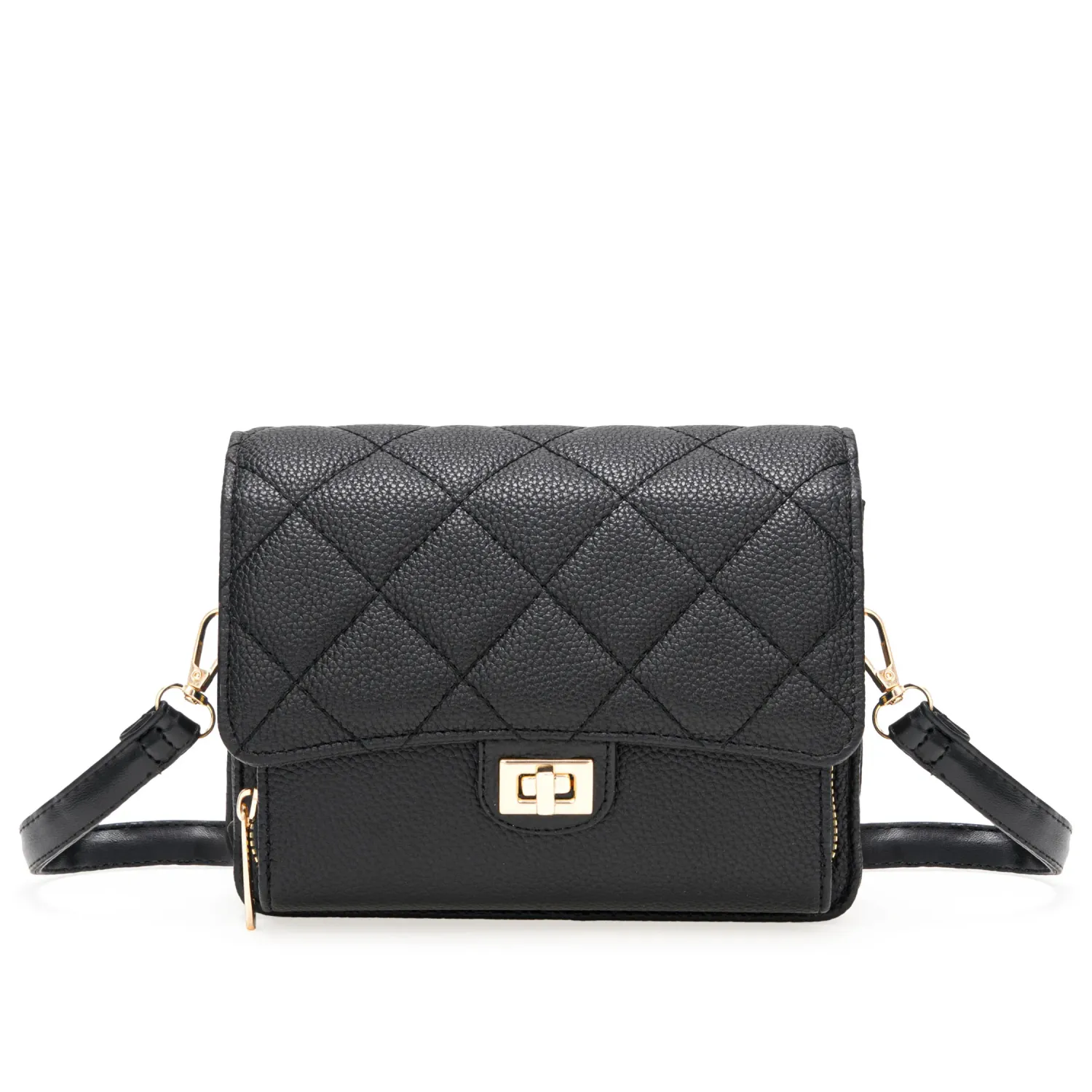 Cartera Limoni De Vestir Ariana color negro | Platanitos