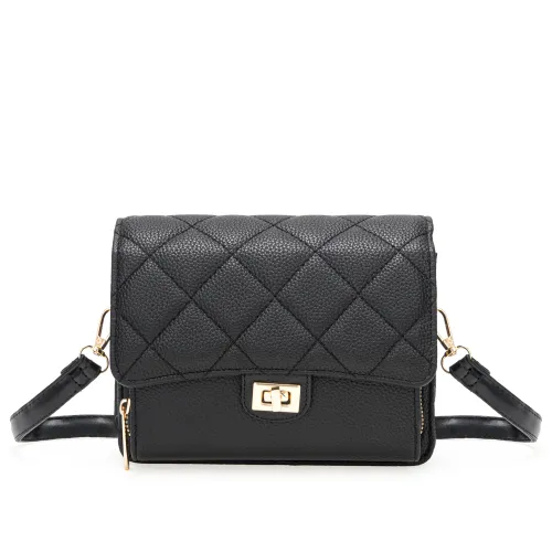 Cartera Limoni De Vestir Ariana color negro | Platanitos