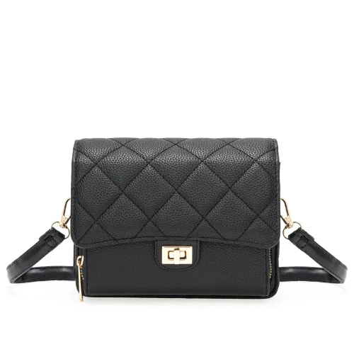 Cartera Limoni De Vestir Ariana color negro | Platanitos