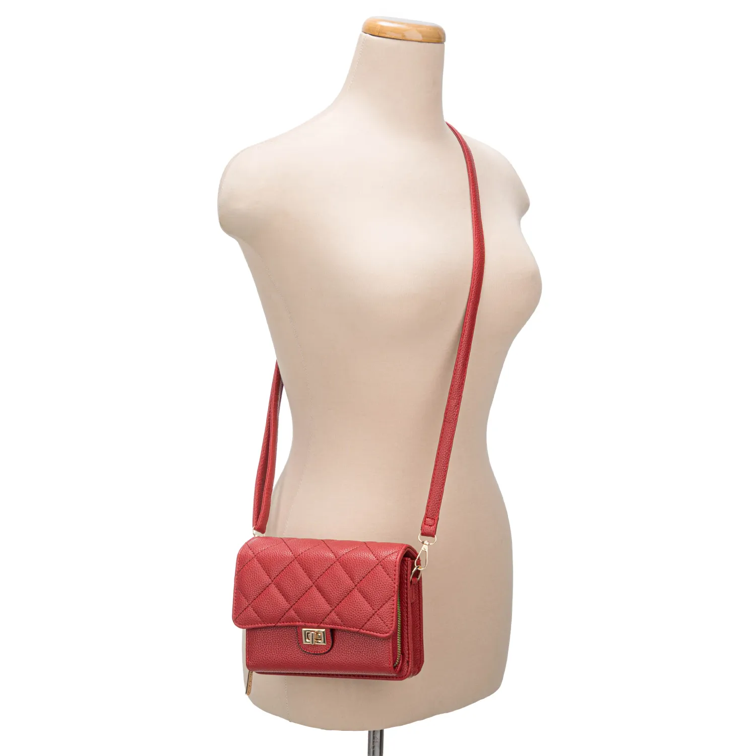 Cartera Limoni De Vestir Ariana color rojo | Platanitos