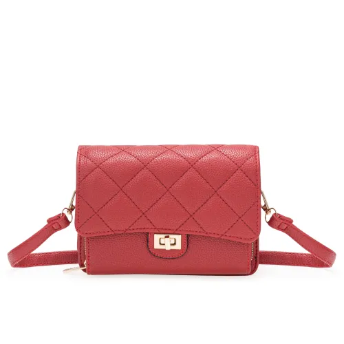 Cartera Limoni De Vestir Ariana color rojo | Platanitos