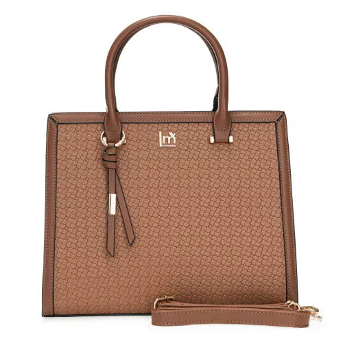 Cartera Limoni Casual Mirella color marron | Platanitos