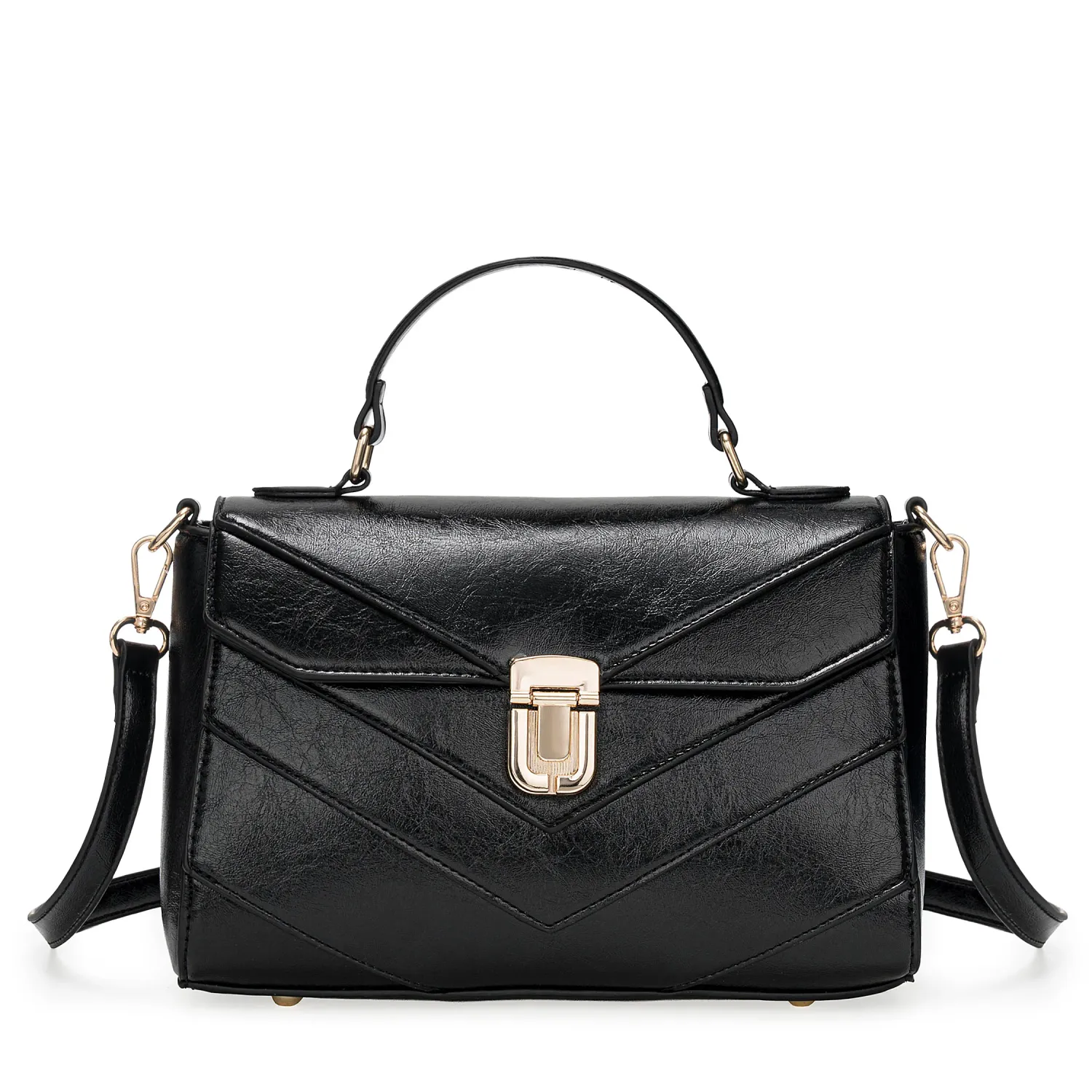 Cartera Limoni De Vestir Areani color negro | Platanitos