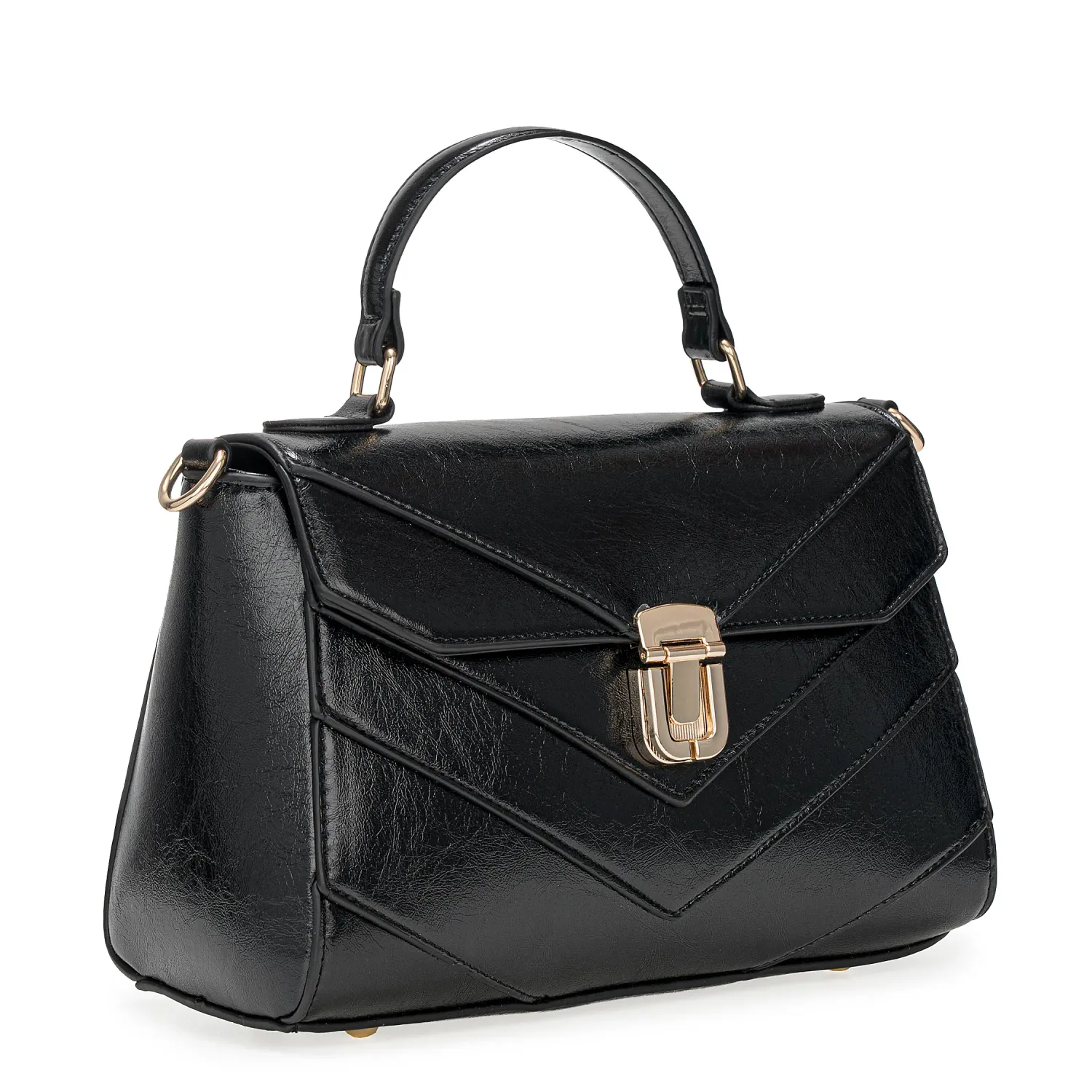 Cartera Limoni De Vestir Areani color negro | Platanitos