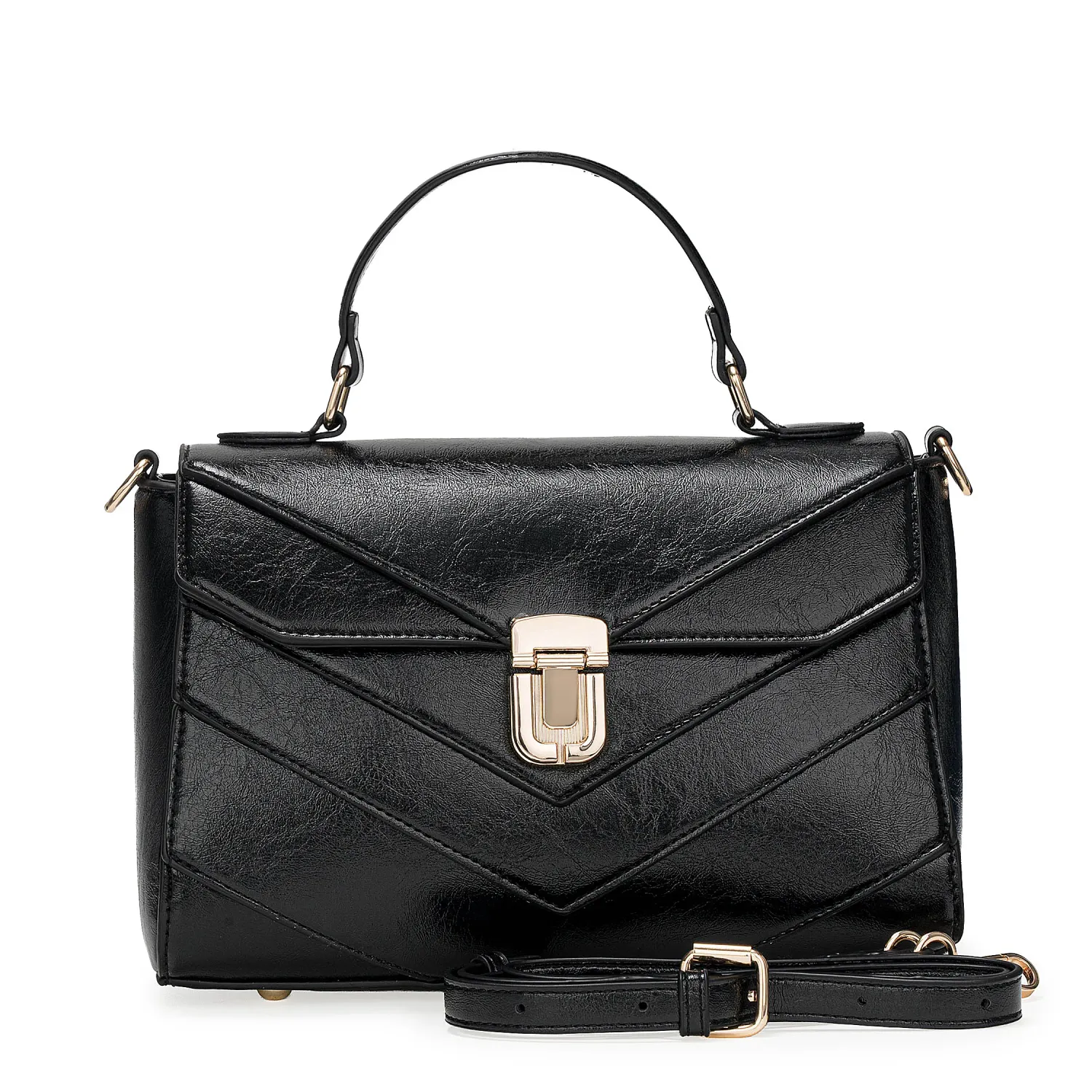 Cartera Limoni De Vestir Areani color negro | Platanitos