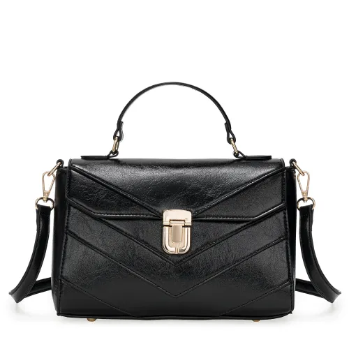 Cartera Limoni De Vestir Areani color negro | Platanitos