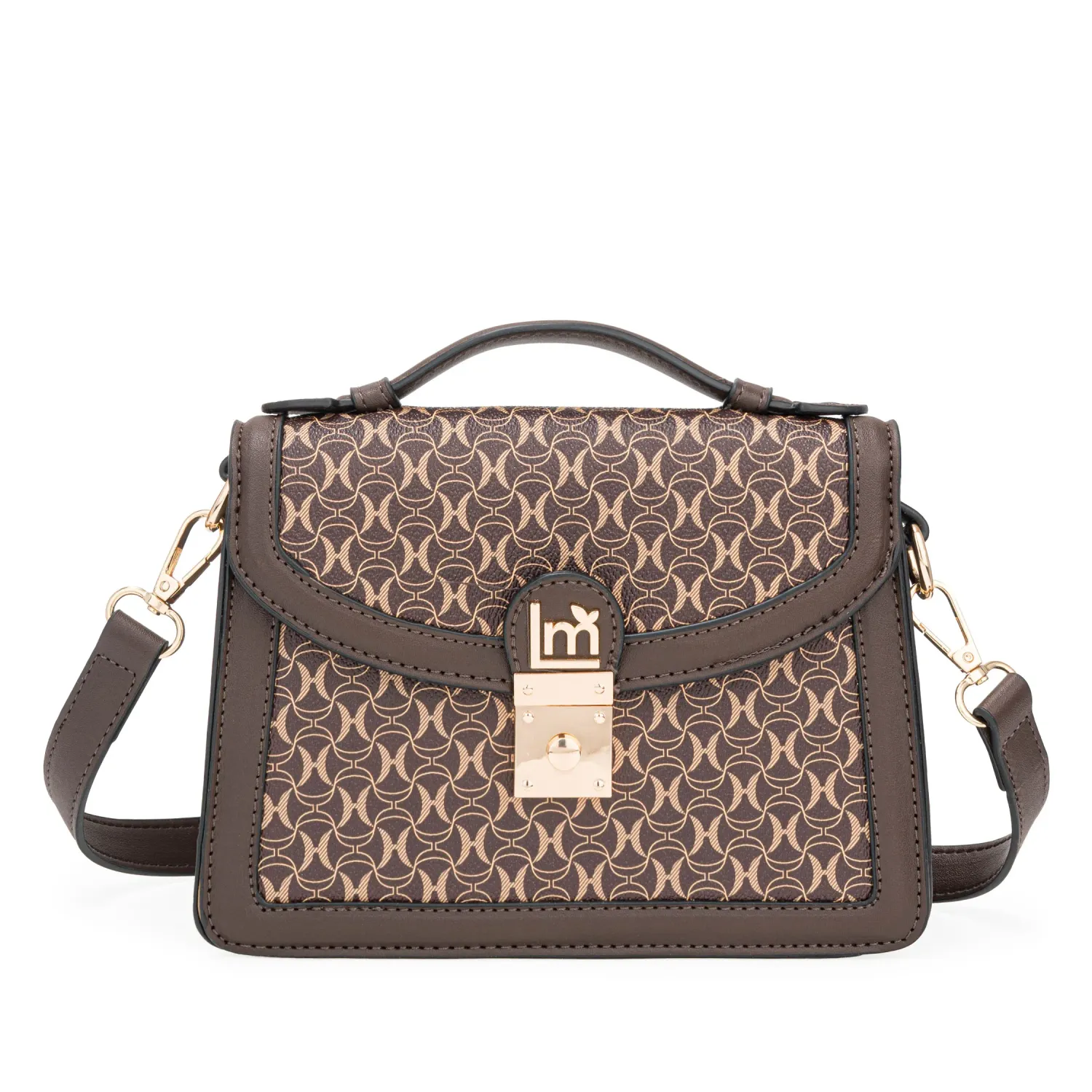 Cartera Limoni De Vestir Lucia-1 color marron | Platanitos
