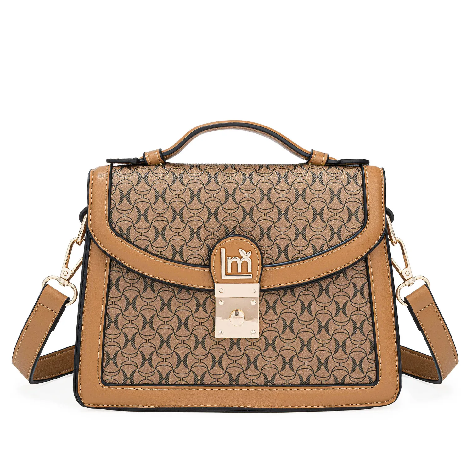Cartera Limoni De Vestir Lucia-1 color camel | Platanitos