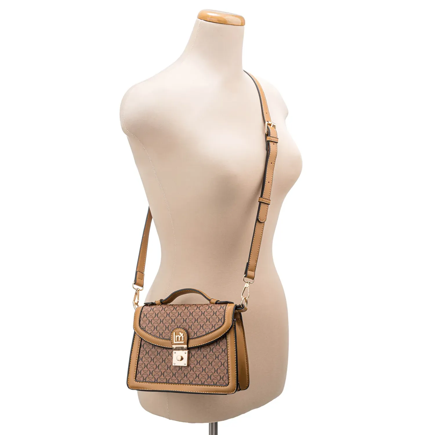 Cartera Limoni De Vestir Lucia-1 color camel | Platanitos