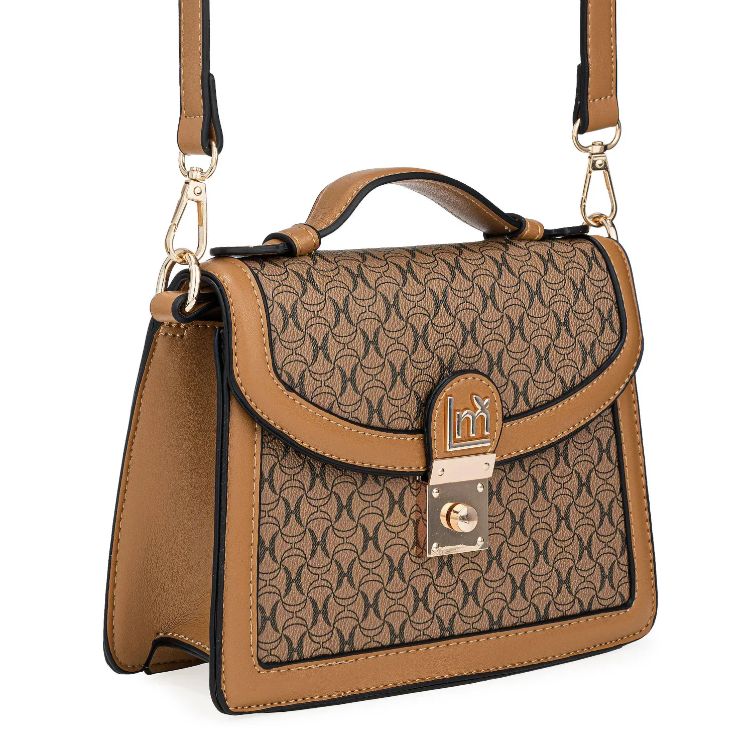 Cartera Limoni De Vestir Lucia-1 color camel | Platanitos